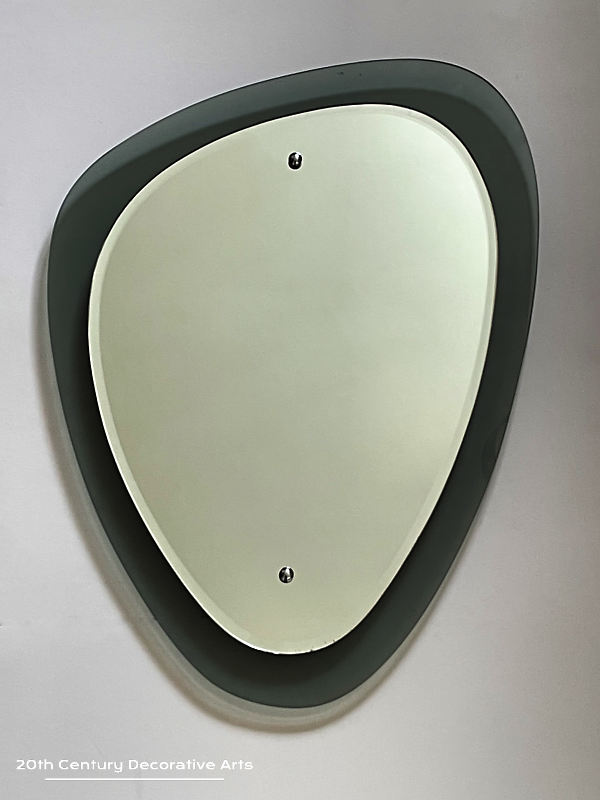    1960’s mid-century modern Italian design mirror   