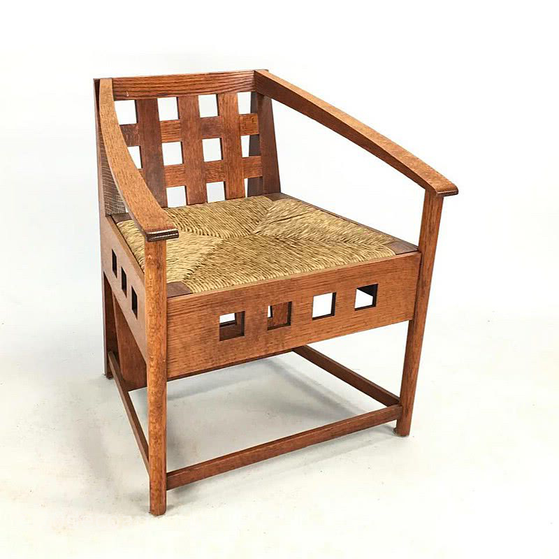  20th Century Decorative Arts |Charles Rennie Mackintosh designed chair 