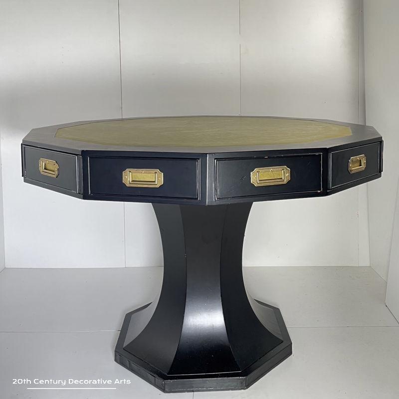  Ebonised Dodecagon Top Centre Table