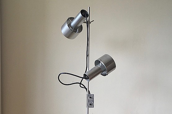 ☑️ Peter Nelson Aluminium TA Floor Lamp for Architectural Lighting c1960’s
