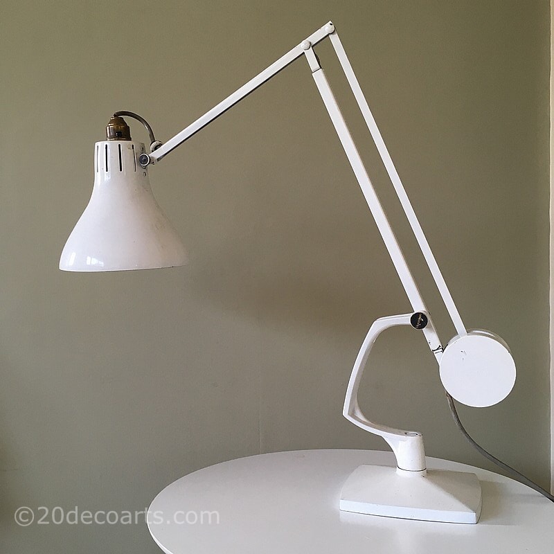 Hadrill & Horstmann ‘Simplus' Counterbalance Desk
              Lamp c1950’s