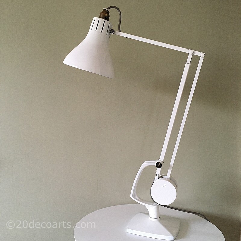 Hadrill & Horstmann ‘Simplus' Counterbalance Desk
              Lamp c1950’s 