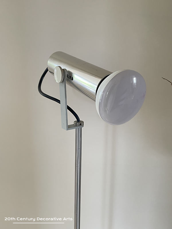 John & Sylvia Reid for Concord Lighting c1960’s, an adjustable floor standing spotlight lamp 