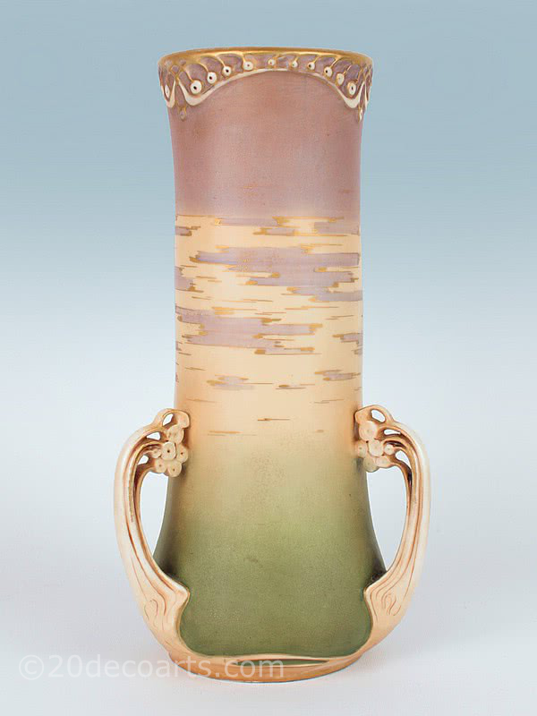  20th Century Decorative Arts |Art Nouveau Vase - Paul Dachsel, RStK, Amphora 