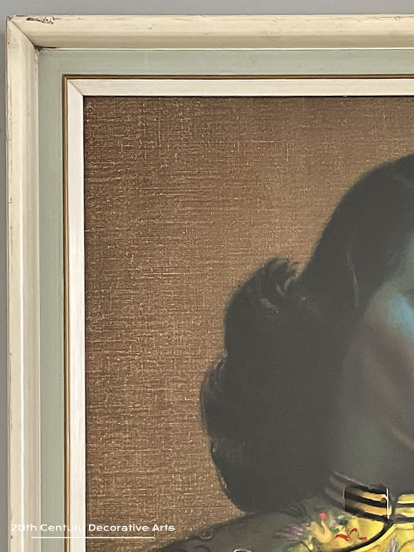  Vladimir Tretchikoff (1913-2006) “Chinese Girl” Framed Print c1960.   