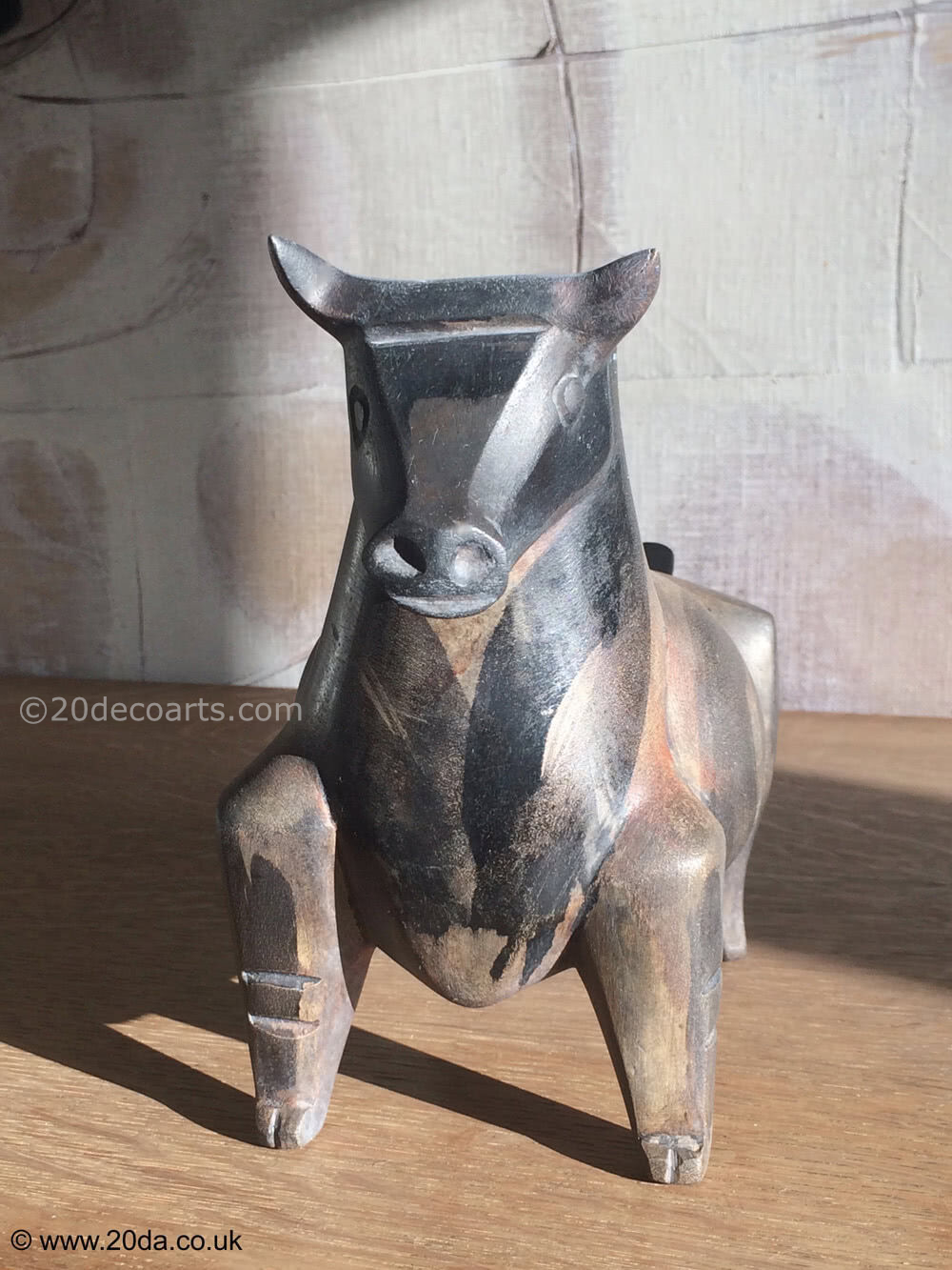  20th Century Decorative Arts |Emilia Xargay, A Stylised Ceramic Bull / Torro c1950