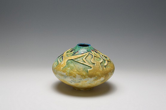 ☑️ art nouveau jugendstil ceramic vase germany