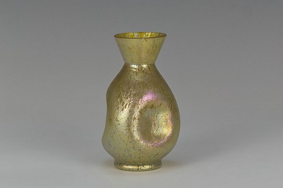 ☑️ loetz candia papillon art nouveau glass vase