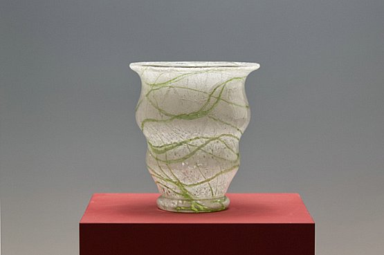☑️ loetz art deco shaumglas shaum glass vase