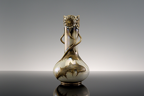 ☑️ 20th Century Decorative Arts |amphora art nouveau vase
