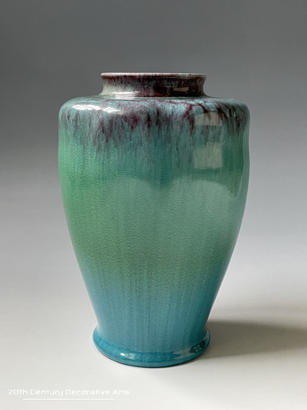    Pilkington’s Royal Lancastrian Shouldered Vase Model Number 2090 c1905    