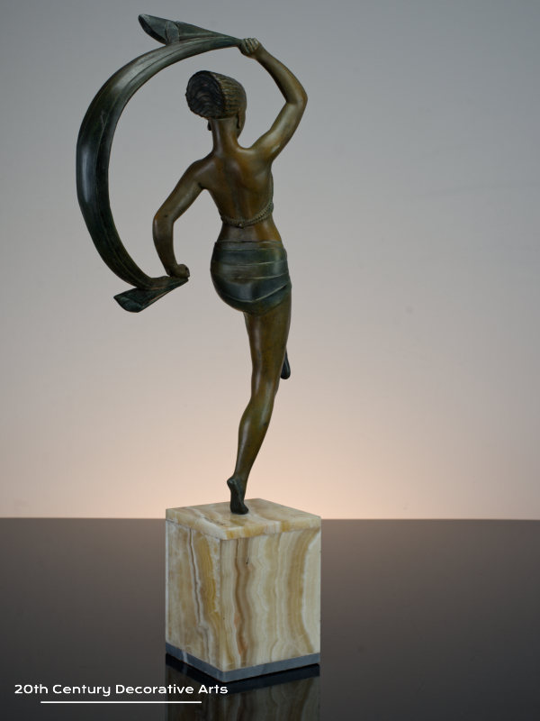   Orignal Art Deco Spelter Figure for sale 