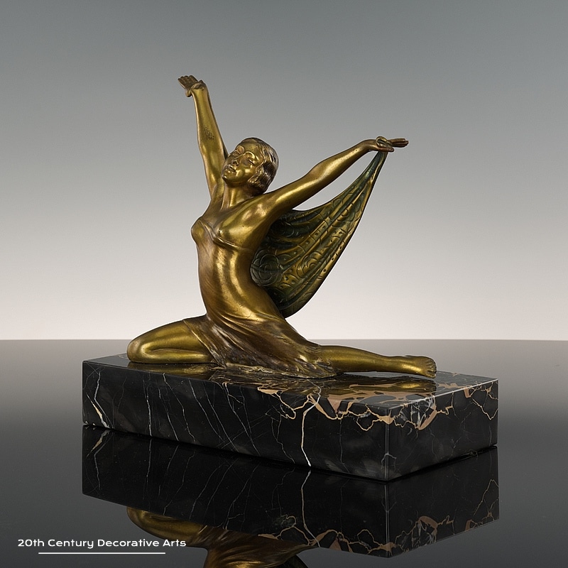  P Sega - An Art Deco French bronze sculpture, France circa 1925