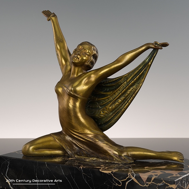  P Sega - An Art Deco French bronze sculpture, France circa 1925