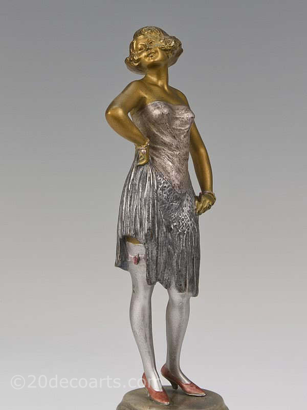  20th Century Decorative Arts |Bruno Zach Art Deco bronze figure photo 2