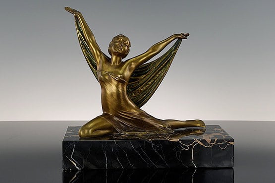 ☑️ art deco bronze sculptures for sale