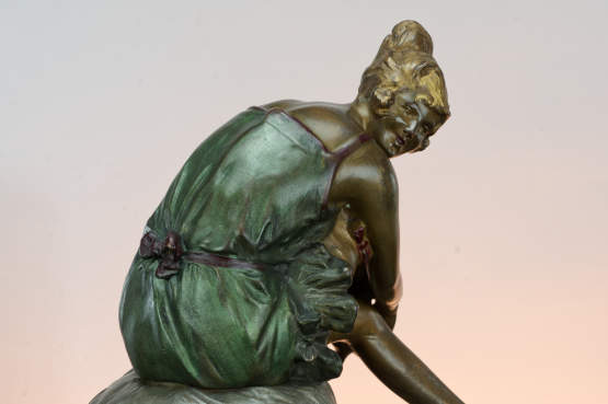 ☑️bruno zach erotic bronze sculpture 
