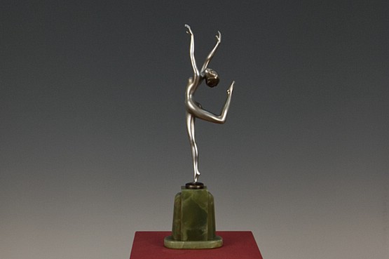 ☑️ Lorenzl art deco bronze figures for sale Arabesque
