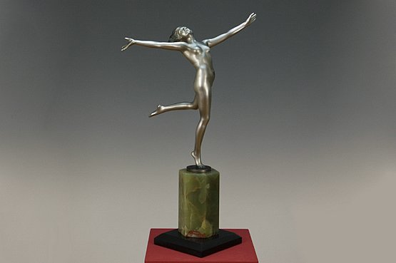 ☑️ otto hafenrichter Art Deco sculpture for sale