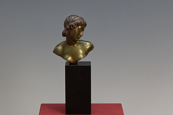 ☑️ Ouline Art Deco bronze bust sculpture for sale