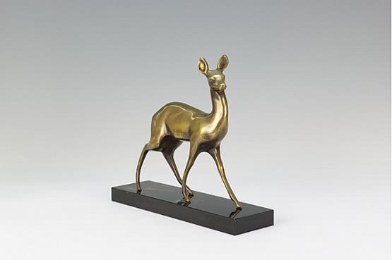☑️ 20th Century Decorative Arts |art deco bronze by michel decoux figurine