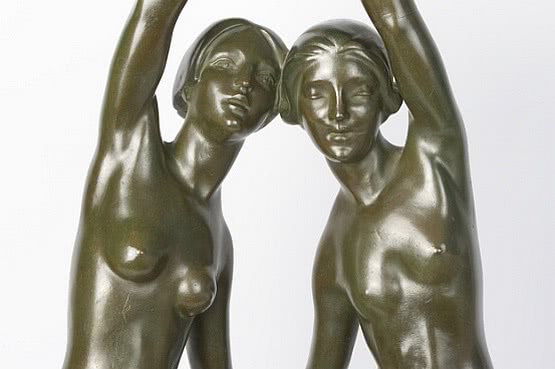 ☑️ 20th Century Decorative Arts |french art deco bronze sculpture