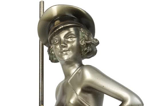 ☑️ Josef Lorenzl art deco bronze sailor girl 