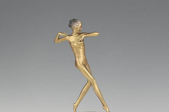 ☑️ Art Deco Josef Lorenzl Bronze Figure Dancer