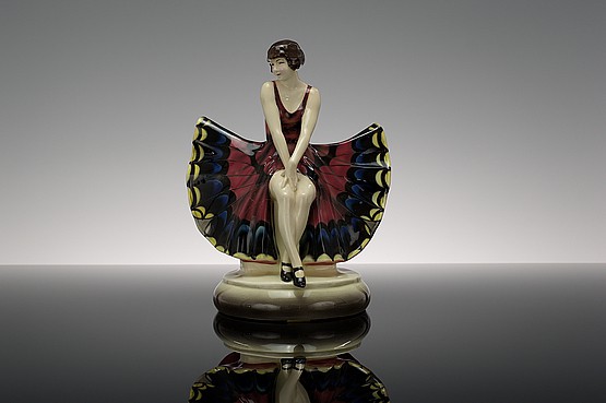 ☑️ art deco goldscheider Josef Lorenzl figurine