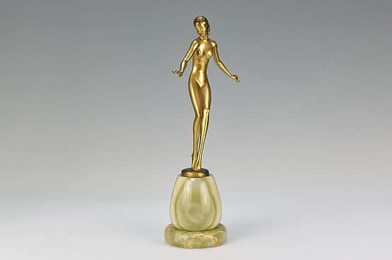 ☑️ art deco Josef Lorenzl bronze figurine