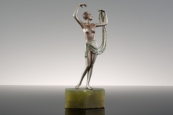 ☑️  Josef Lorenzl Art Deco Statue 1930s