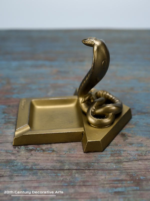  Snake Cobra - An Art Deco Ashtray