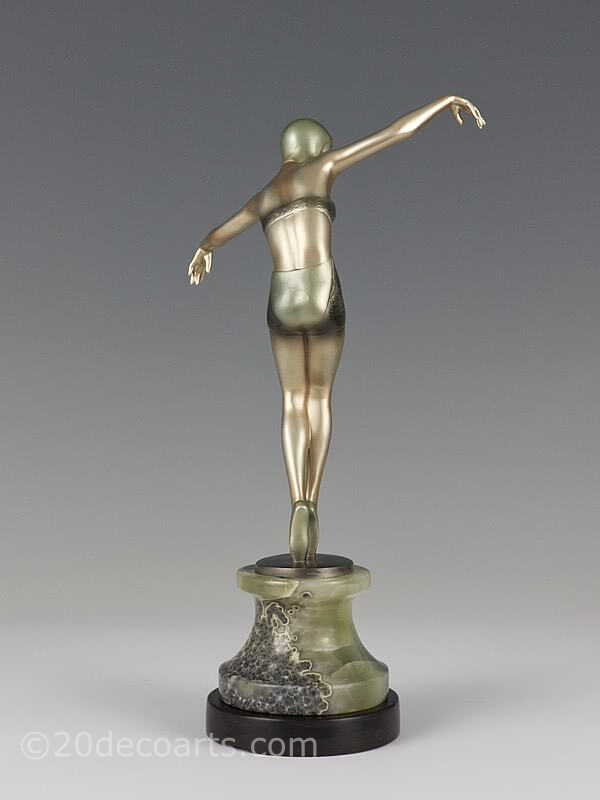  josef lorenzl 1930 art deco statue