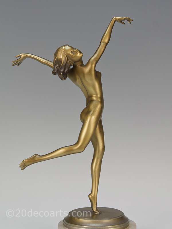  josef lorenzl  bronze  dancer