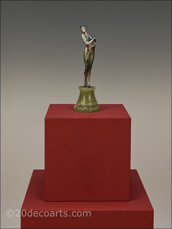   Josef Lorenzl Art Deco bronze movie star 1 