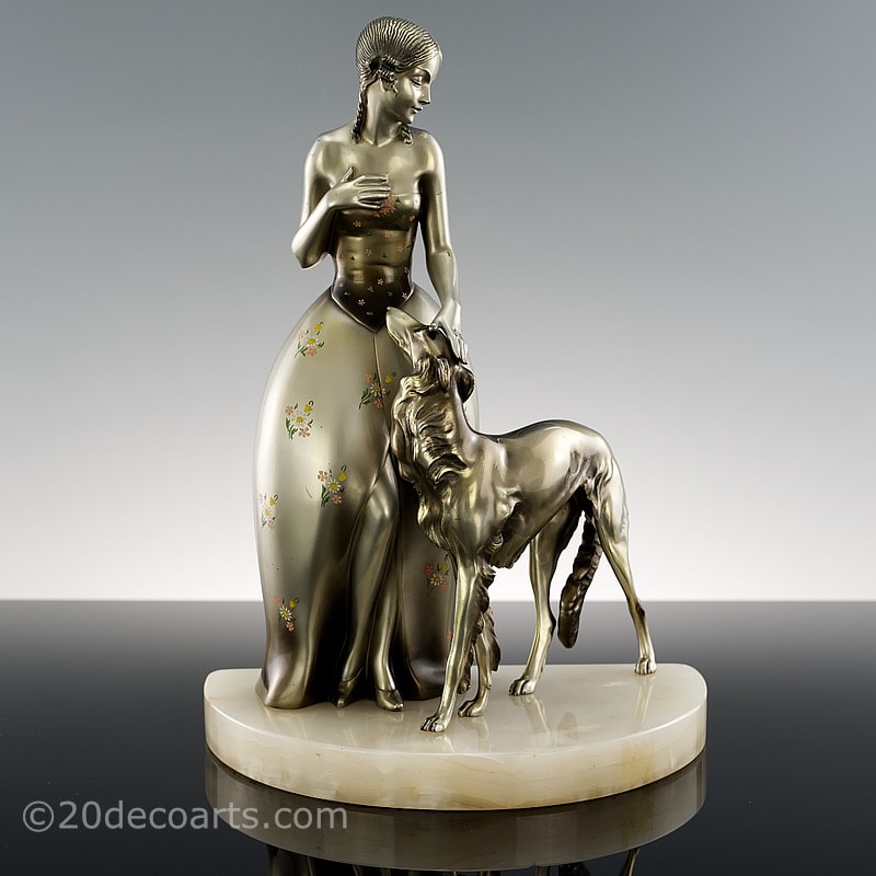   Josef Lorenzl Art Deco bronze figures for sale Lorenzo Victor Arwas 