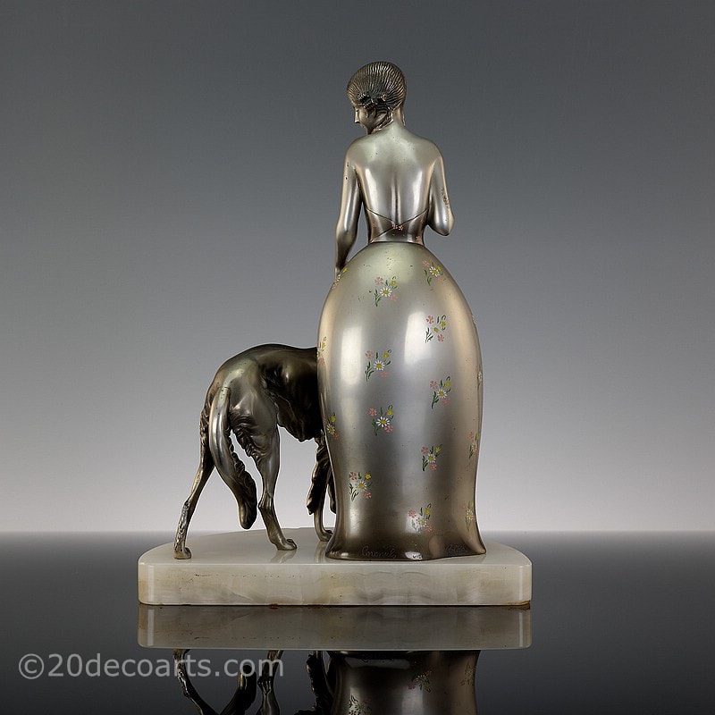   Josef Lorenzl Art Deco bronze sculpture Lorenzo Victor Arwas 