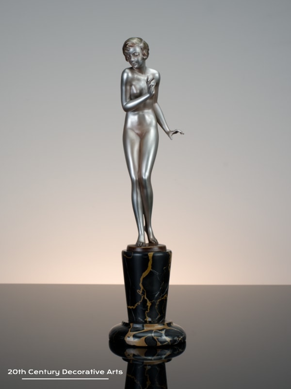  josef lorenzl art deco bronze figure for sale Jackie Collins Collection