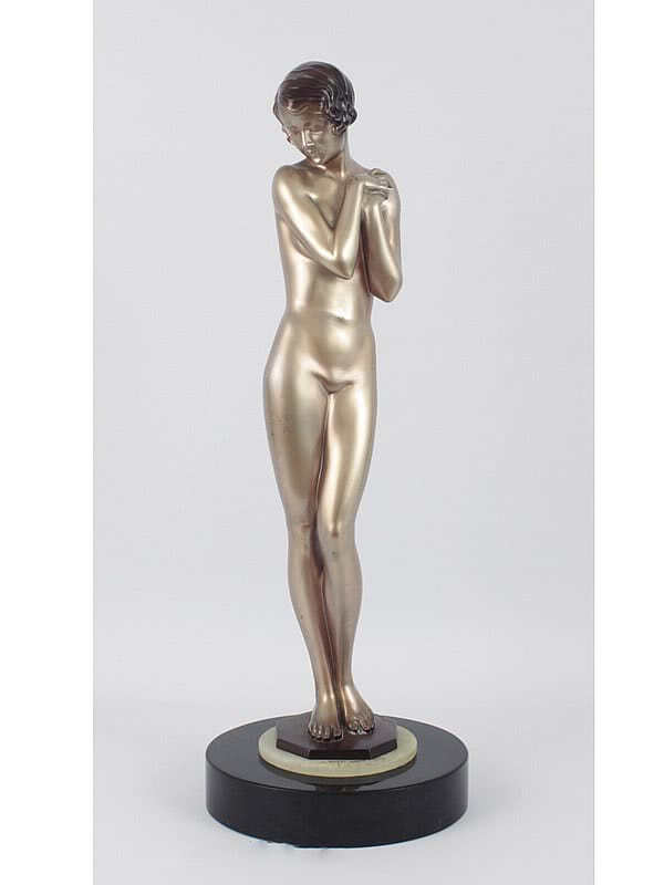  20th Century Decorative Arts |Josef Lorenzl - Art Deco Bronze figure