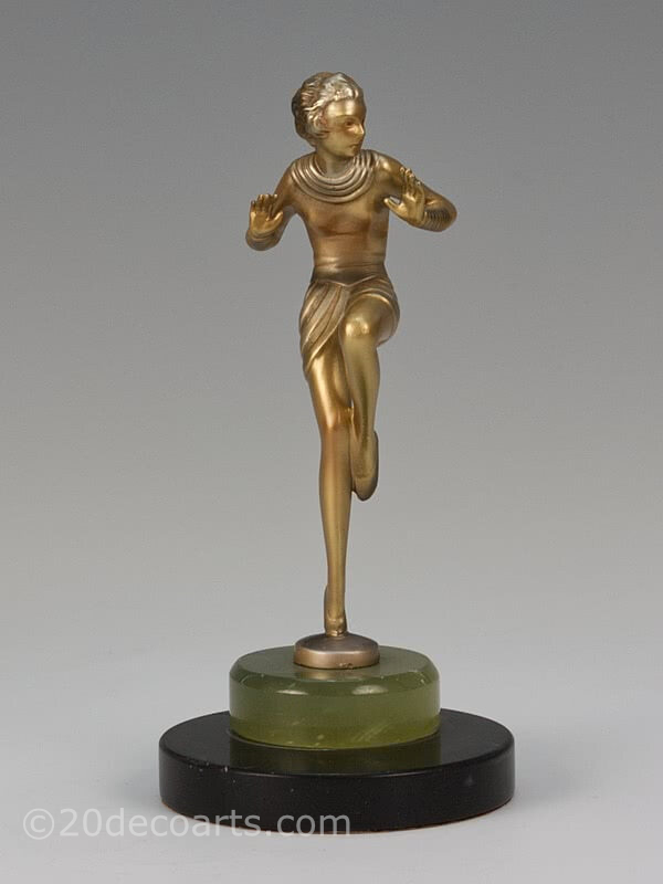  ✅Lorenzl Bronze Dancer Art Deco Figure |20th Century Decorative Arts