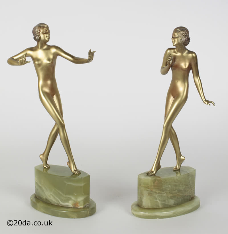  20th Century Decorative Arts |Josef Lorenzl - Art Deco Bronze Figure