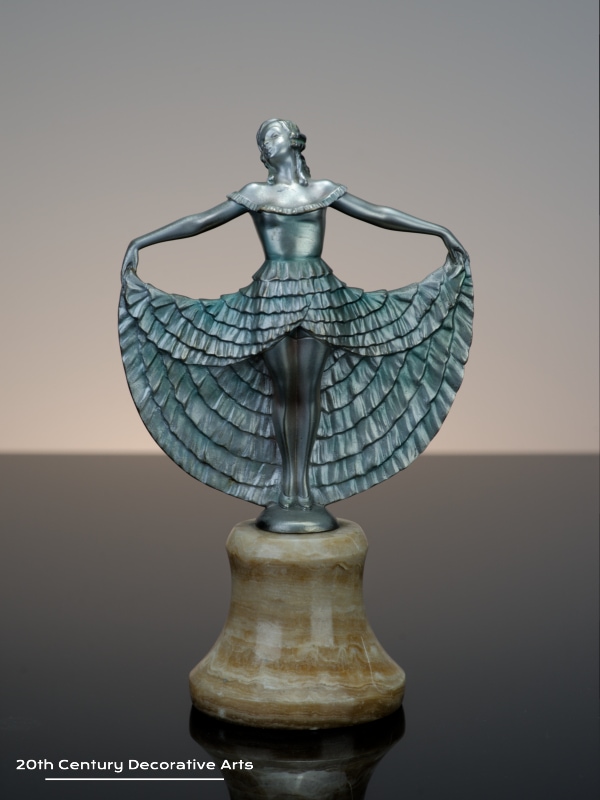  20th Century Decorative Arts |Josef Lorenzl - An Art Deco bronze figurine