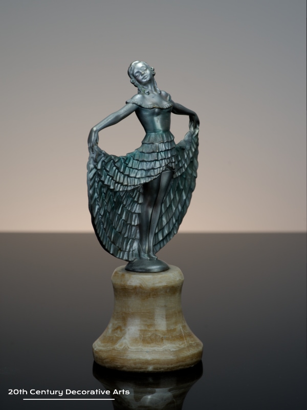  20th Century Decorative Arts |Josef Lorenzl - An Art Deco bronze figurine