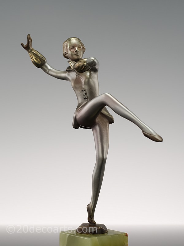   Lorenzl Art Deco Dancing Lady