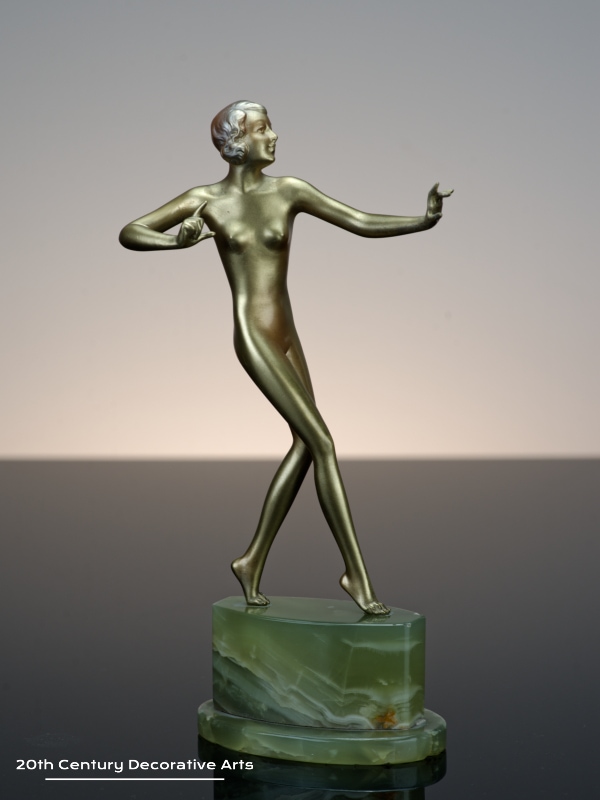  20th Century Decorative Arts |Josef Lorenzl - Art Deco Bronze Figurine