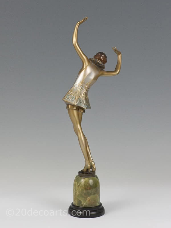  20th Century Decorative Arts |lorenzl bronze for sale 