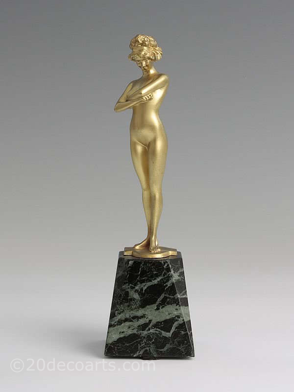 Paul Philippe - An Art Deco bronze figure, France circa 1920s