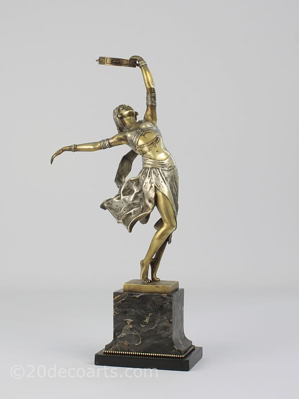 A. Titze- An Art Deco bronze figure, Vienna 1920s