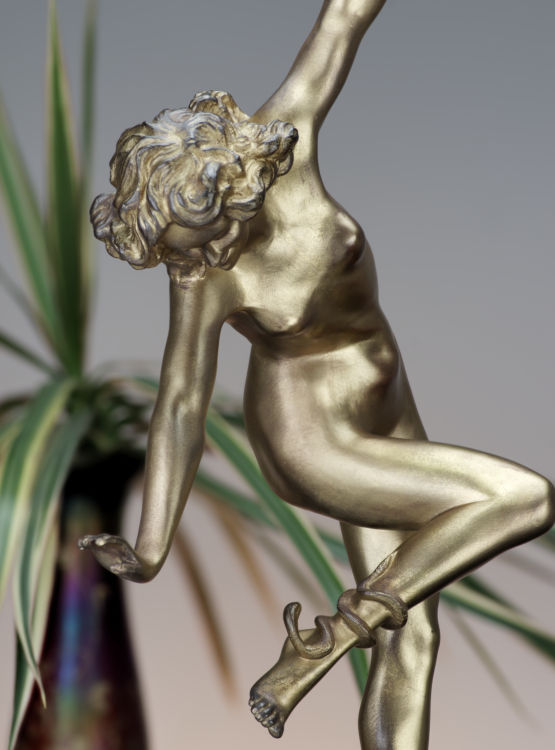 ☑️bouraine art deco bronze sculpture 