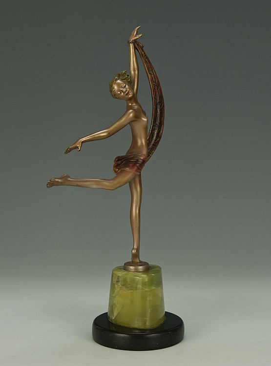 ☑️ josef lorenzl art deco figures and bronzes for sale  